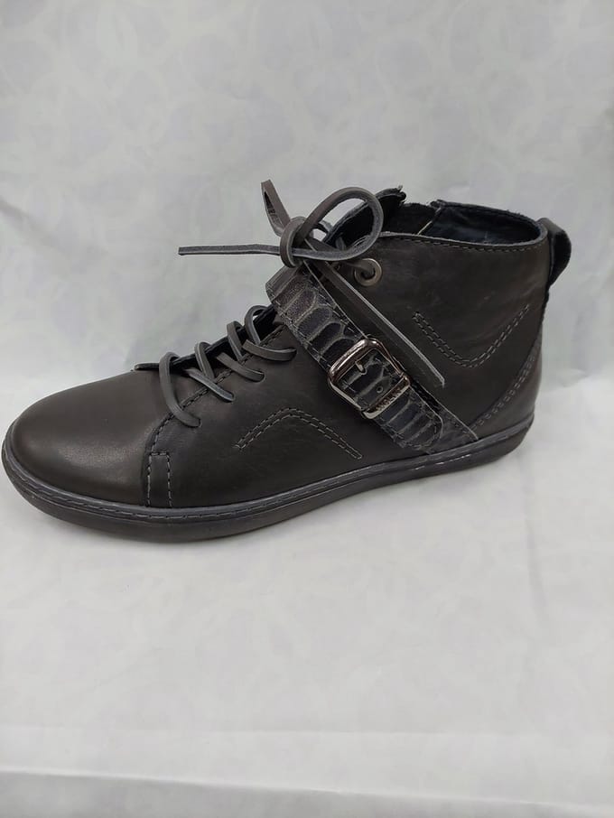 WOLKY 9457 / Alba / veterboots / donker grijs / maat 38