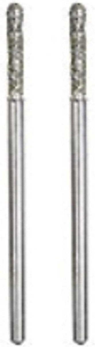 Diamant Punt Slijpers - Glasboren Set - Metaal Bewerken - Kogelvormig 1.2mm - 2 Stuks
