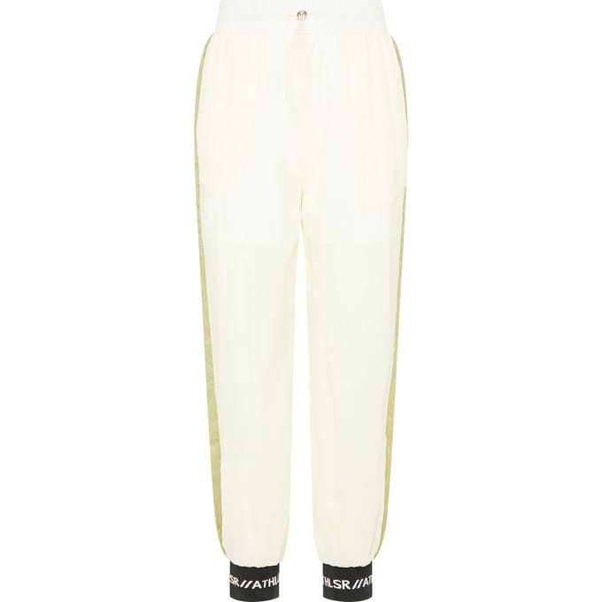 Mymo Sweatpants Dames olijf wol wit