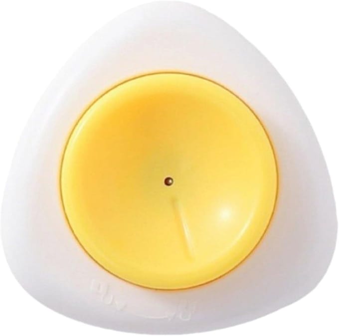 Eierpiercer - Ei Prikker - Koken Eieren - Met Veiligheidsslot - 5.6 x 5.3 cm - Wit