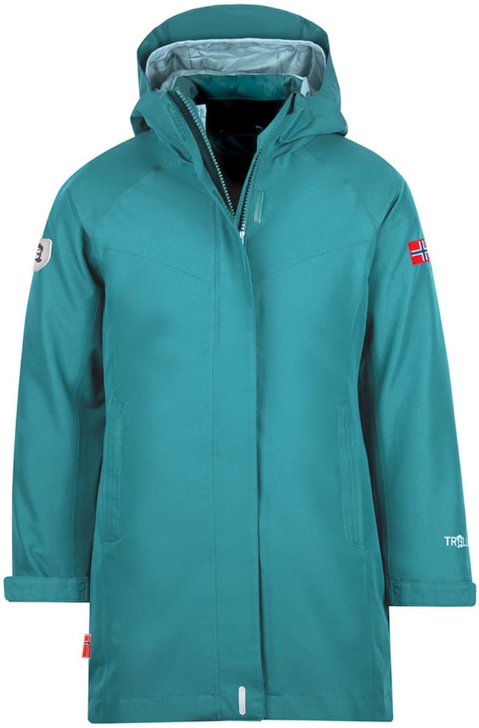 Trollkids Senja Coat Jas Blauw 128 cm Meisje
