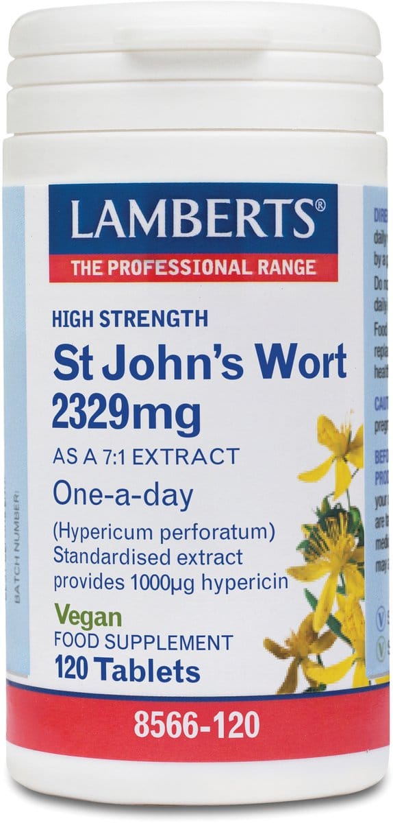 Voedingssupplement Lamberts St. John's wort 120 Stuks