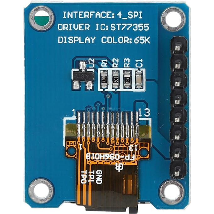 0,96 Inch HD IPS Kleuren LCD Display Module 80x160 3,3V SPI ST7735 voor Arduino