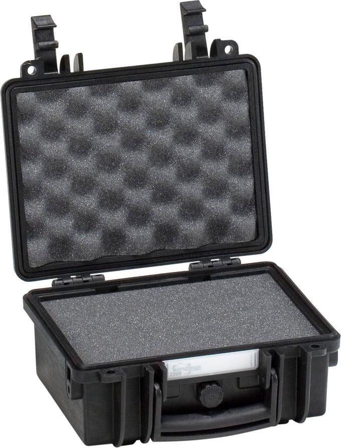 Explorer Cases 2209 Koffer Zwart met Plukschuim