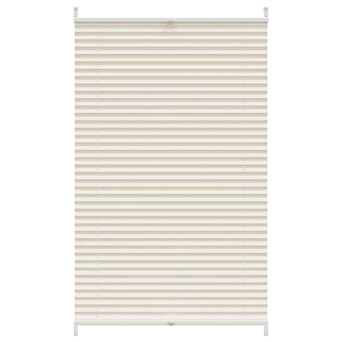 vidaXL - Plisséjaloezie - 90x100cm - crèmekleurig