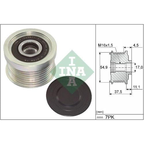 Schaeffler Ina Generator vrijloop INA 535 0349 10