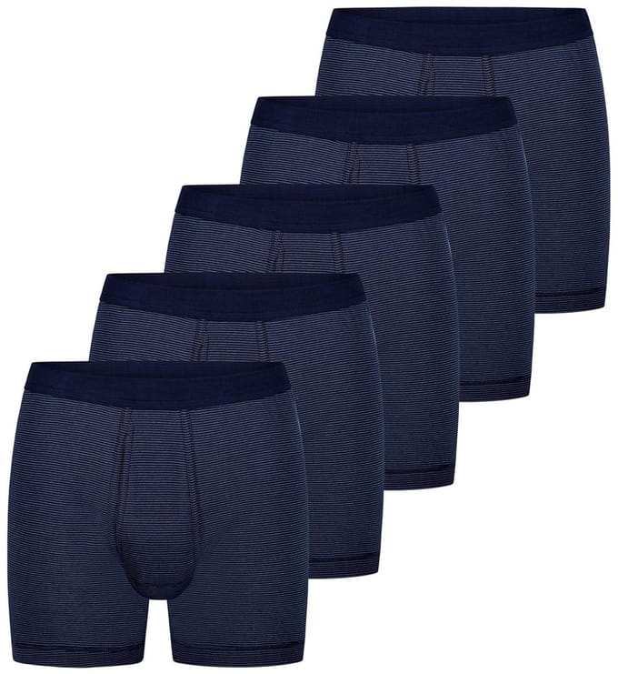 ESGE Heren Pant met voorsluiting 5 pack - Fijnrib Ringel