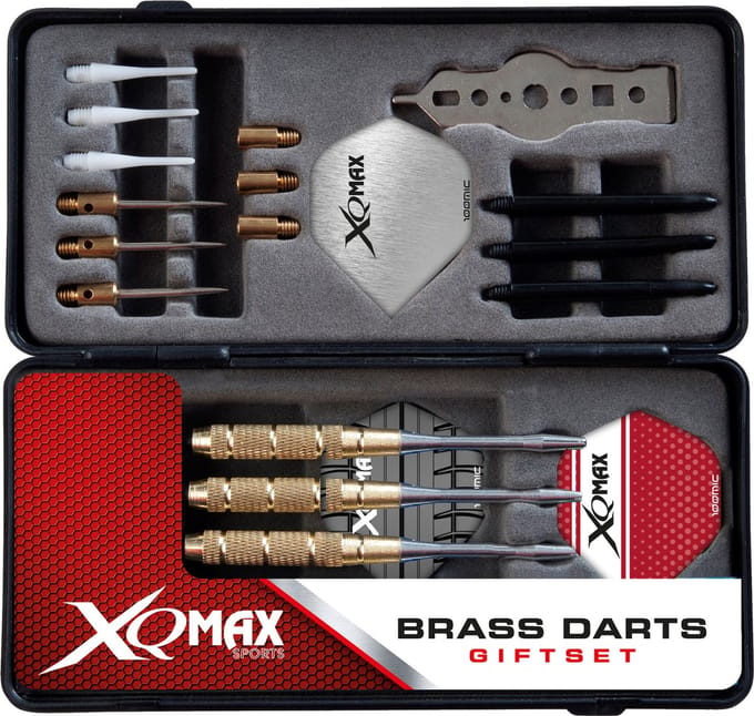 XQMax Brass Darts Giftset - Dartpijlen - 23 Gram