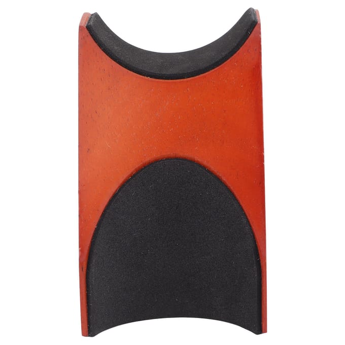 Gitaarhalssteun Massief Hout Stabiele Ondersteuning Draagbare Gitaar Ukulele Halssteun Kussen black