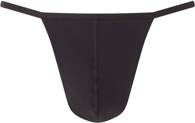 HOM - Plume G-String (1-pack) - Heren string - Zwart - Maat S