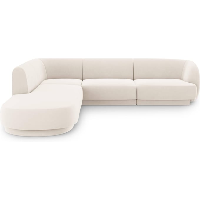 6-zits hoekbank Miley links velvet | Micadoni Limited Edition