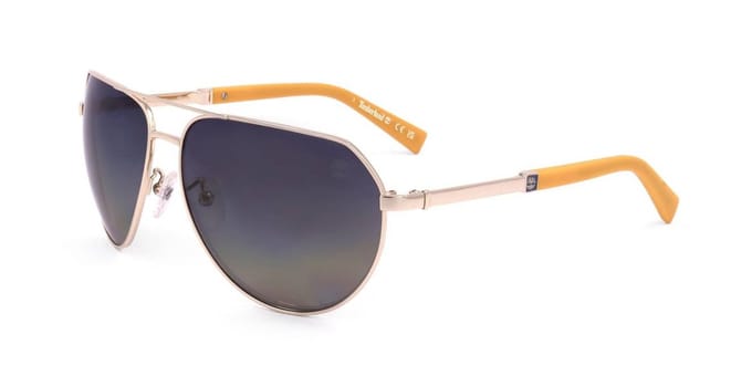 Timberland Tb9340 Gepolariseerde Zonnebril Goud,Zilver Man