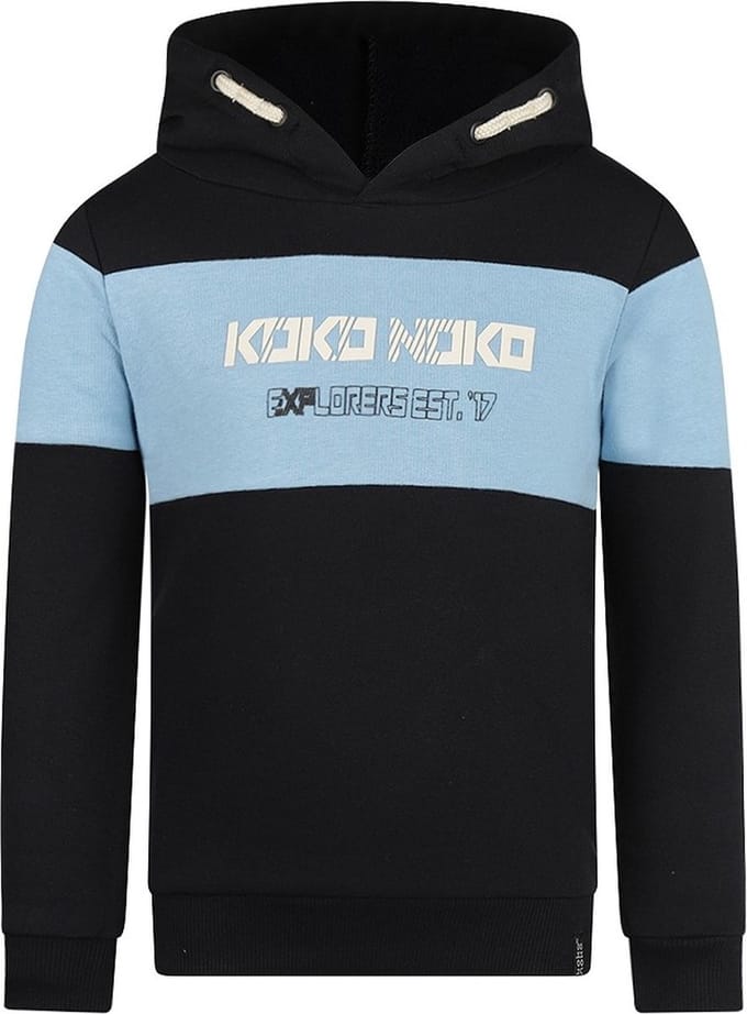 Koko Noko Hoody Black blue maat
