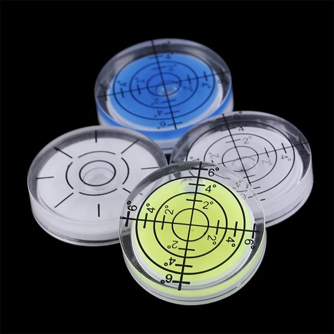 Niveau à bulle de 32 mm, mesureur de précision, inclinomètre circulaire, règle horizontale, outils de mesure