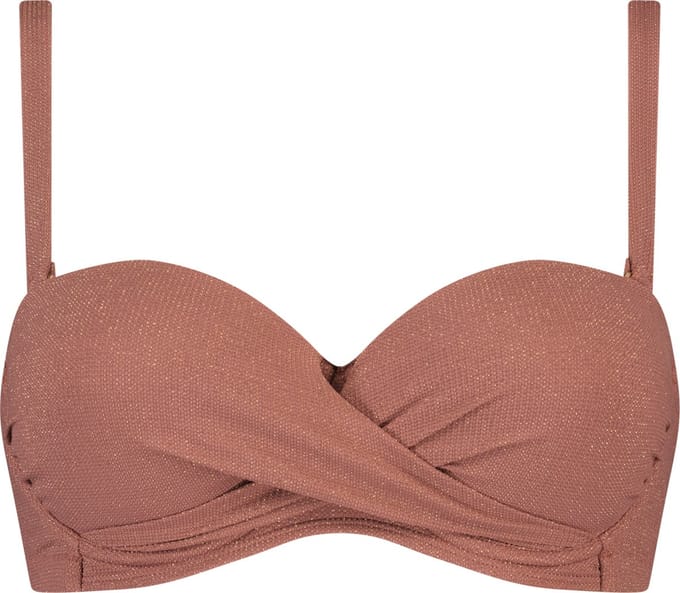 Beachlife Rouge Shimmer Dames Bikinitopje - Maat E40