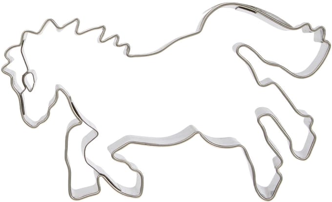 Städter 076303 koekjesvorm, roestvrij staal, zilver, 8 cm
