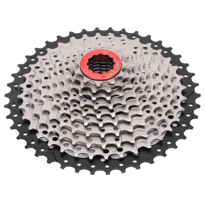 BOLANY VTT 10 Vitesses Roue Libre Vélo 11 42T Cassette Volant Moteur Remplacement gray
