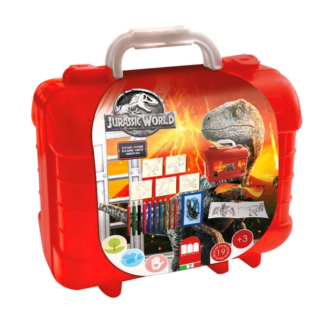 Multiprint - Tekenset Koffer Jurassic World: 81-delig