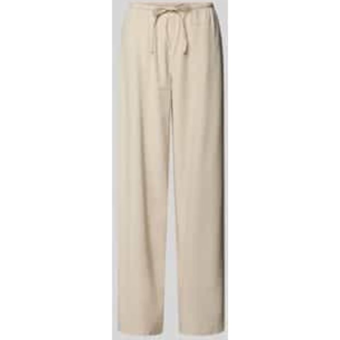regular fit wijdte broek van viscose model 'ARIS'