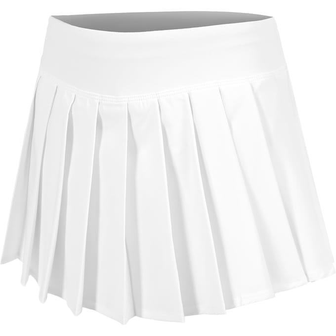 Quiet Please Create Pleated Rok Meisjes-Wit,Petrolblauw