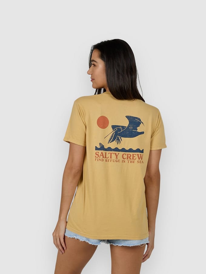 Salty Crew Lunch Time B.F T-Shirt geel