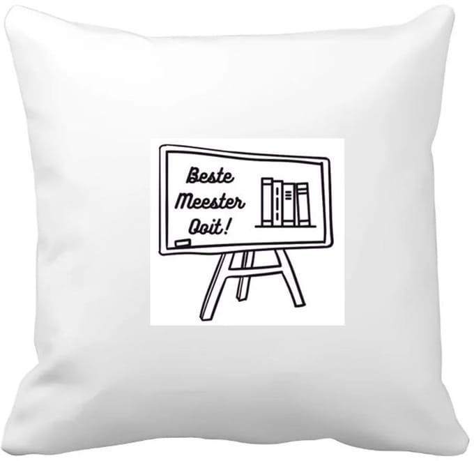Akyol - beste meester ooit Kussen hoes - Meester - meester - leraar - 40 bij 40 cm