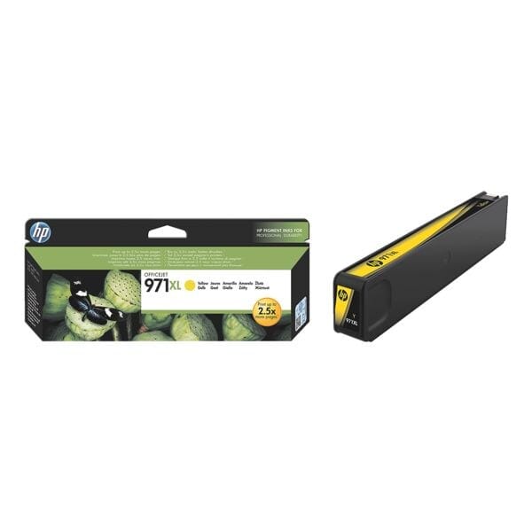 HP CN628A nr. 971XL inktcartridge geel hoge capaciteit (origineel)