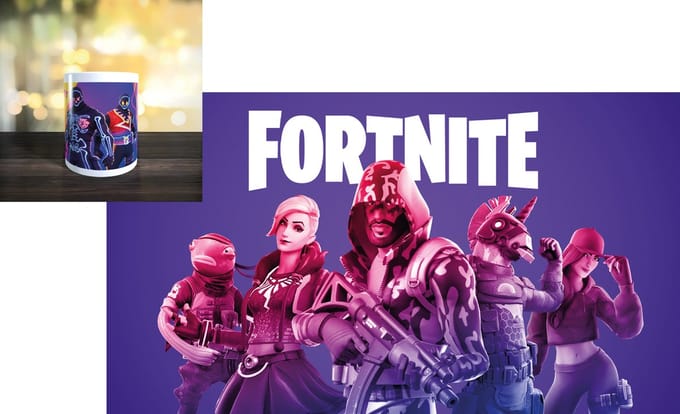 fortnite mok 2- gaming mok - fun mok- ps4 - ps5- switch - pc gamer