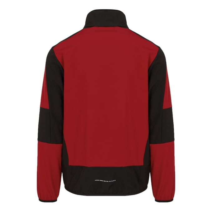 Regatta E-Volve 2-laags Soft Shell-jack voor volwassenen (Klassiek rood/zwart)