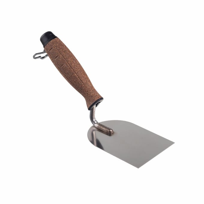 Awtools - Sierkiel - Roestvrijstaal - 100mm - Kurk Handvat