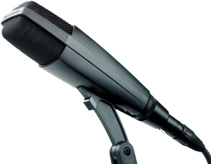 Sennheiser MD 421-II Microfoon voor studio's - Zwart, Metallic