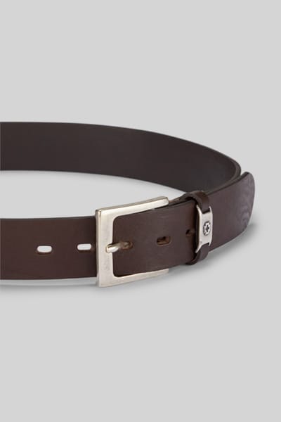 Strellson Riem Leer - Jongens - 85 cm - dark brown