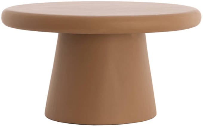 Light&living Salontafel Ø70x38 cm KULONA terra