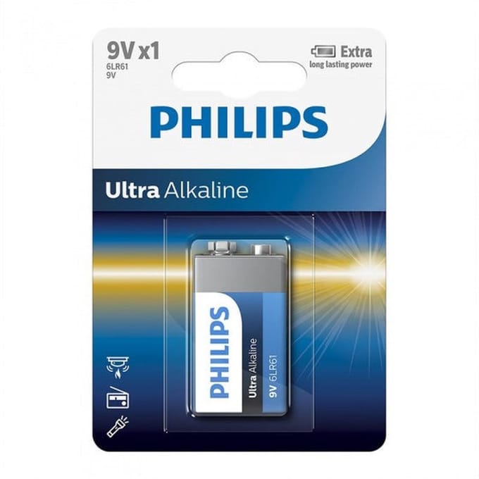 philips-batterij-9-volt-ultra-alkaline-6lr61-9v