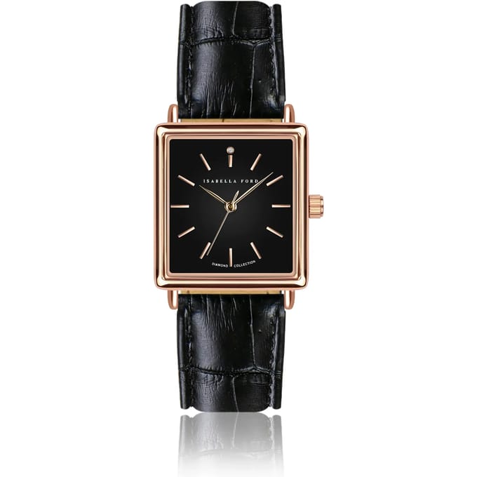 Lederen horloge voor vrouwen Isabella Ford Patricia