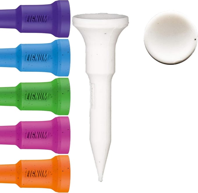Neon Golf Tees 38MM - 16 Stuks