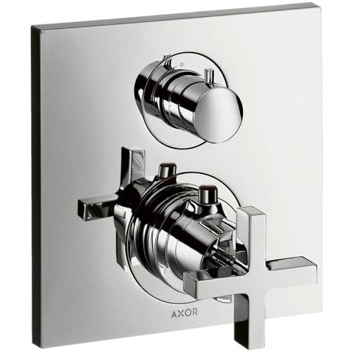 AXOR Citterio thermostatic mixer UP, cross handle, diverter valve