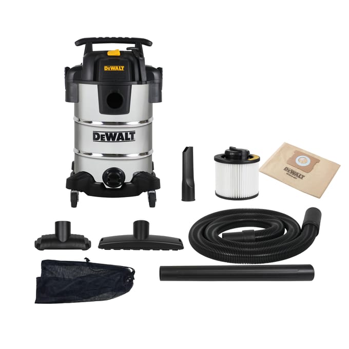 DeWalt DXV30SA - Industriële Stofzuiger - 30L - 1050W - RVS Tank
