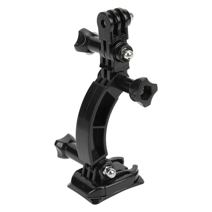 Draagbare Sportcamera Fietsvideo Bevestigingsbeugel Helm Camera Mount Set Accessoire black