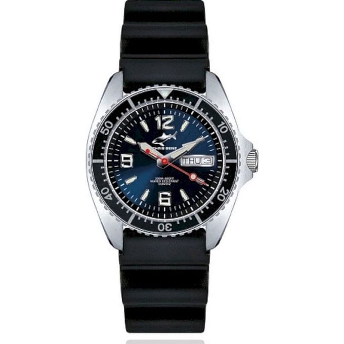 Chris Benz Dames, Heren, Unisexhorloge CBM-B-KB-SW