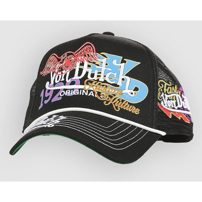 Von Dutch Overlap Trucker Cap patroon