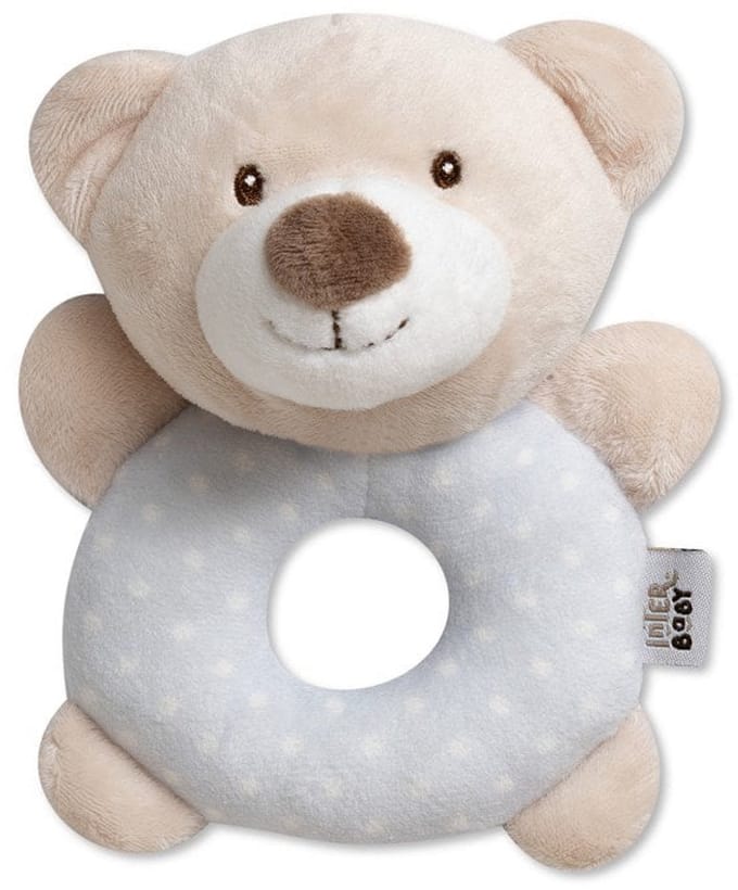 Rammelaar knuffel – Beertje – Babyspeelgoed - Knuffel - Spelen en ontdekken