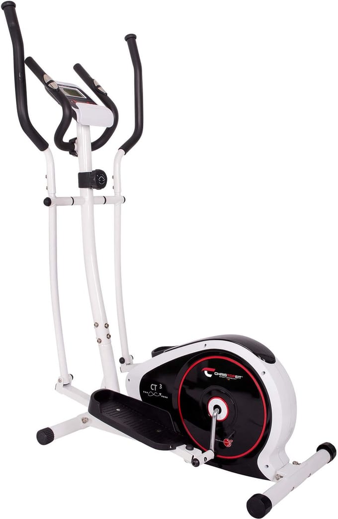 Crosstrainer CT 3 - stille elliptische trainer - 8 weerstandsniveaus