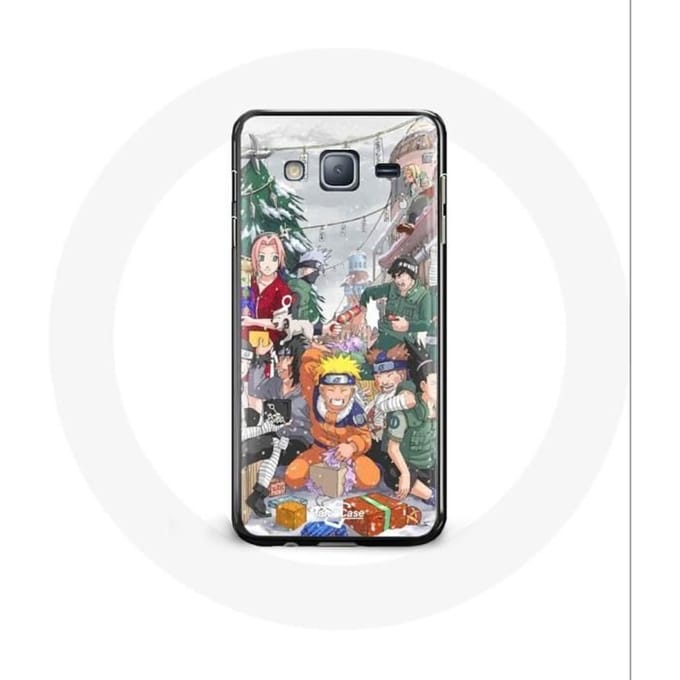 Coque pour Samsung Galaxy J3 2016 Naruto Christmas Day Anime Manga
