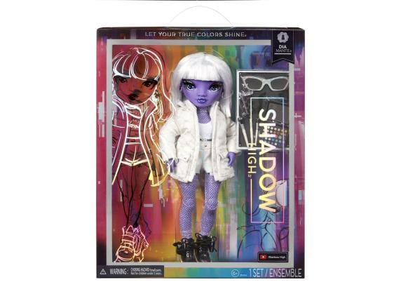 Rainbow High Shadow High S23 Fashion Doll - Dia Mante (Paars) - Modepop