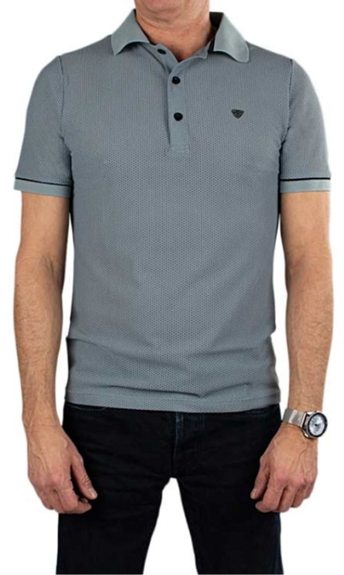 Shirt Vincere Technical Mesh Polo Men -50/L - Steel Grey