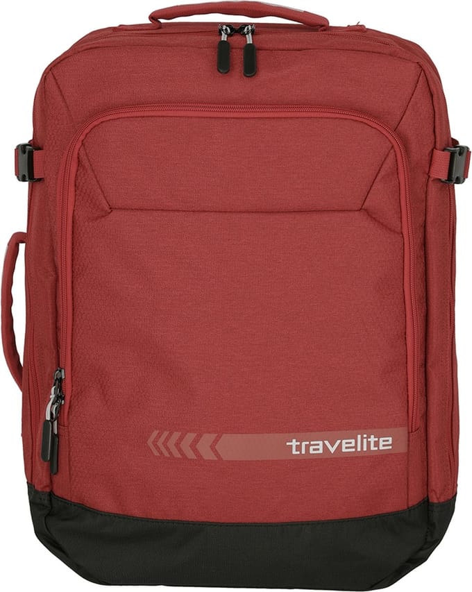 travelite vrijetijdsrugzak rugzak Kick Off Backpack 35L Red rood