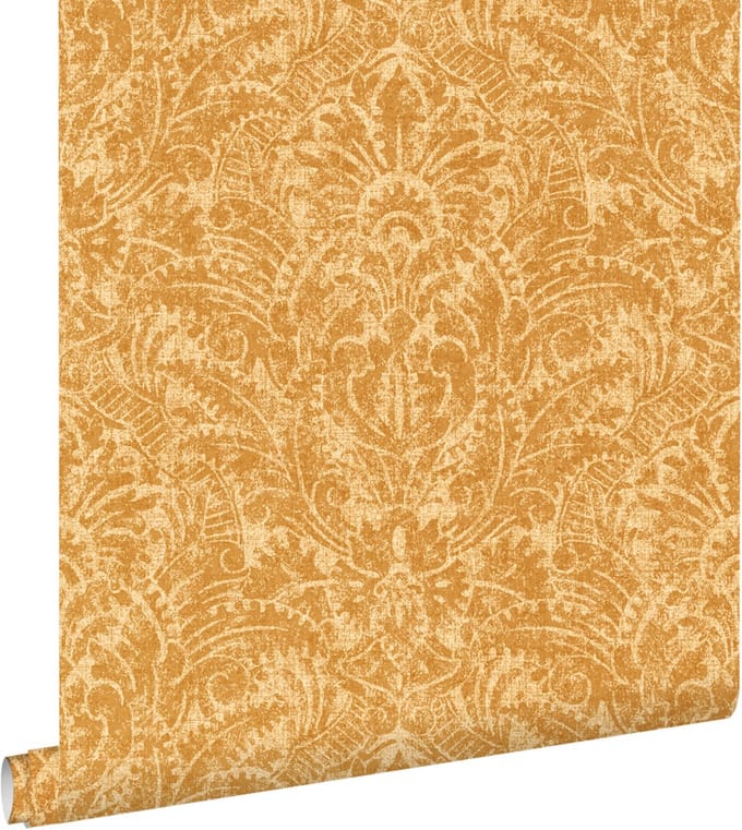 ESTAhome behang ornamenten terracotta - 50 x 900 cm - 131616