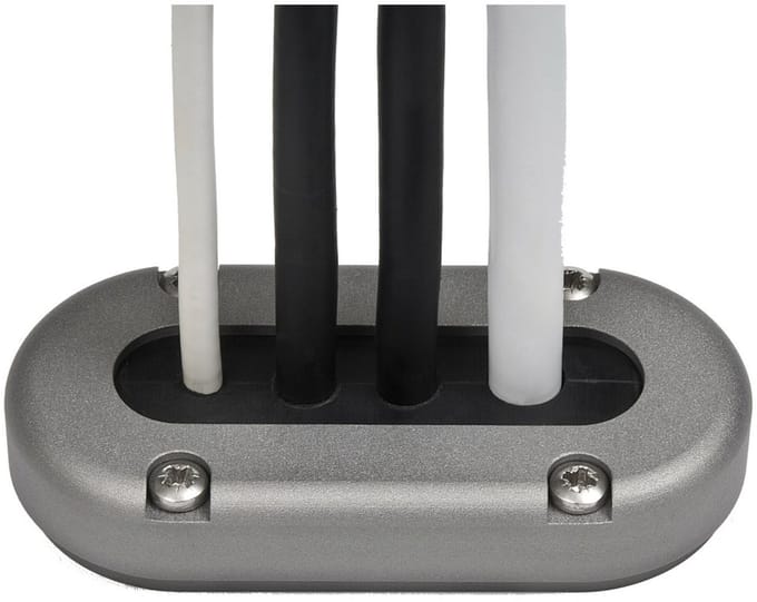 Scanstrut Aluminium Dekzeil Grijs Connectors 18 mm / Cables 15 mm