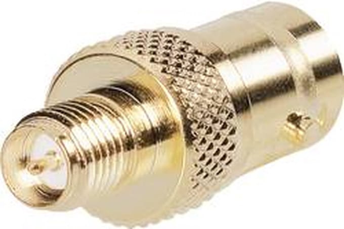 BKL Electronic 0419121 0419121 SMA-reverse-adapter SMA-stekker - BNC-bus 1 stuk(s)